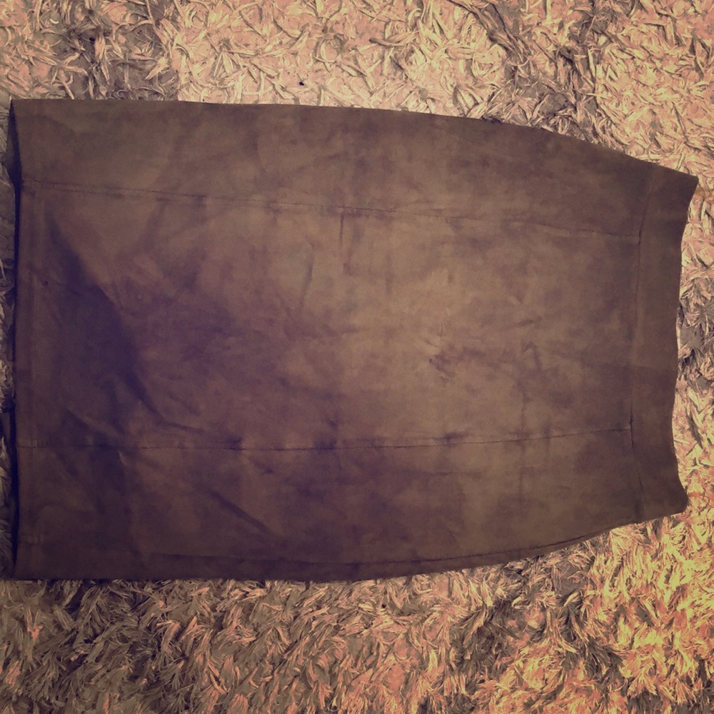 Olive skirt
